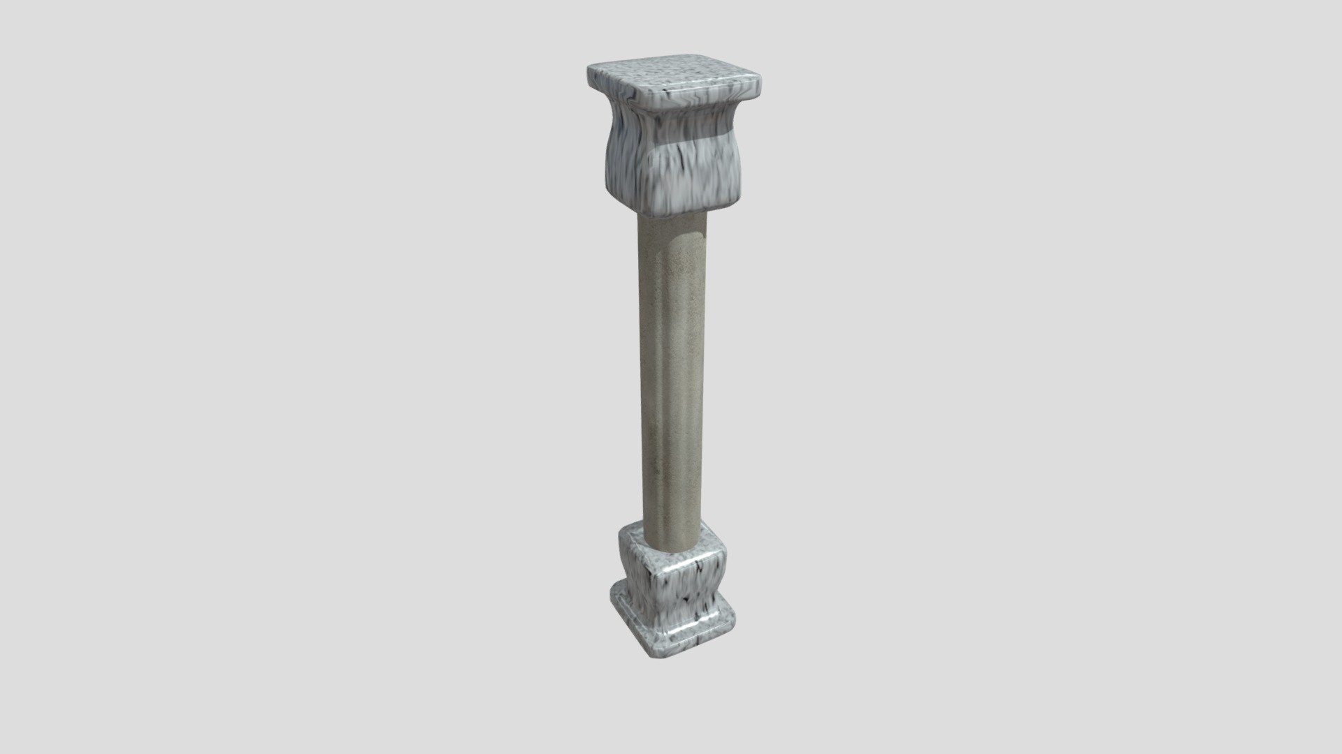 Simple Column - Download Free 3D model by Belphægora (@CoreyKabbage ...