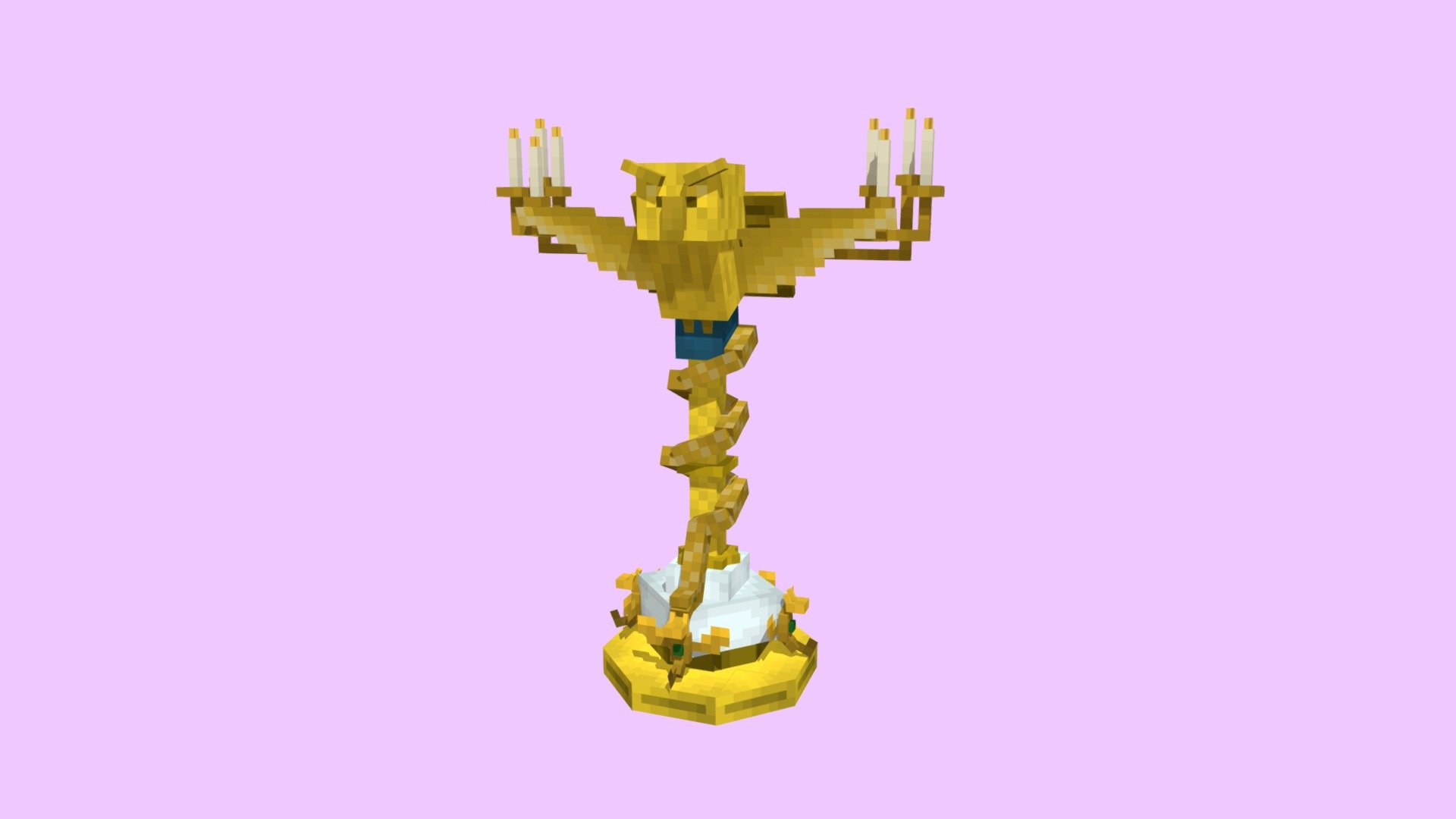 Harry Potter Owl Lectern 3D model by Erdalumos [2cd809d] Sketchfab