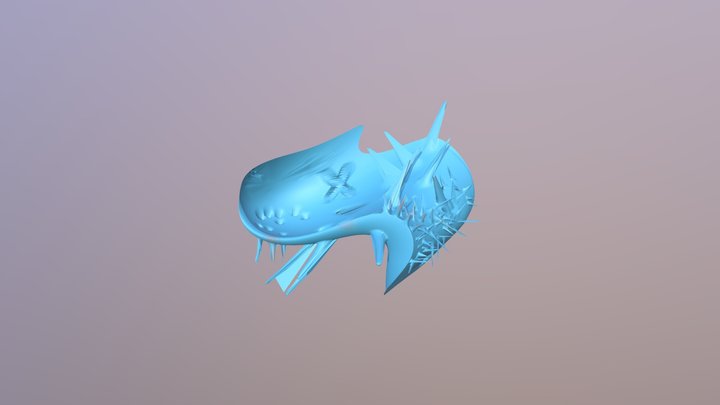 Abstracted Screw 3D Model