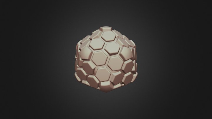 Lambda Bacteriophage Capsid - 3D Printable 3D Model