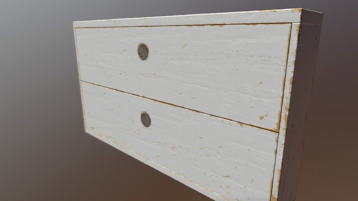 Cabinet (Demo for students) 3D Model