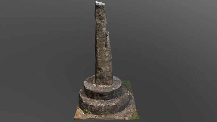 The Tristan Stone Revisited, Cornwall, (2011) 3D Model