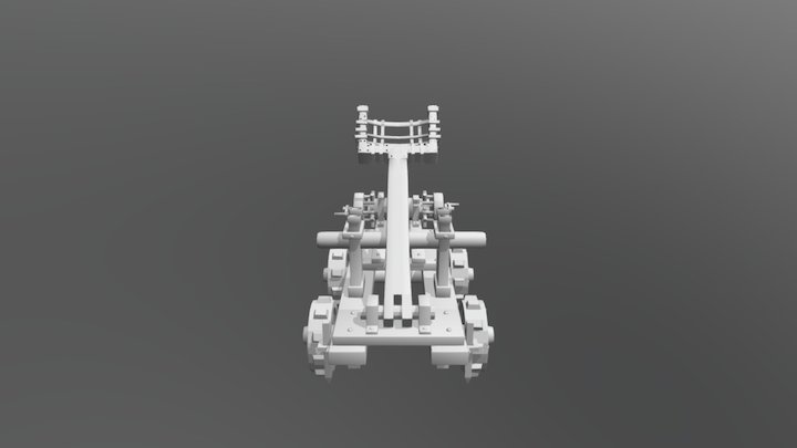 Catapult 3D Model