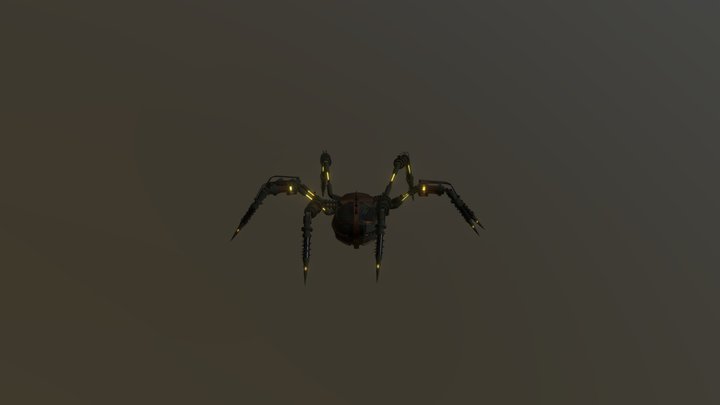 Mechanical Spider (Araña Mecánica) 3D Model