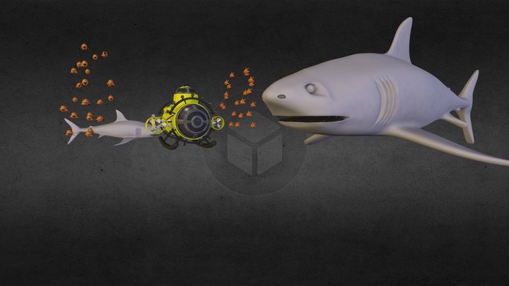 Submarine 3D Model