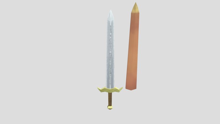 First Sword - Primeira Espada 3D Model