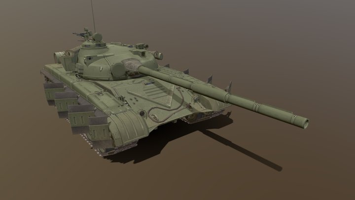 T-72 Ural – Modello 3D gratuito STL