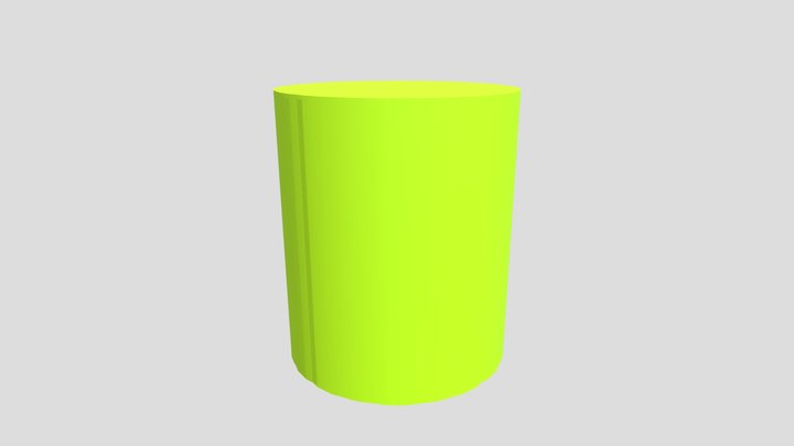 円柱 3D Model