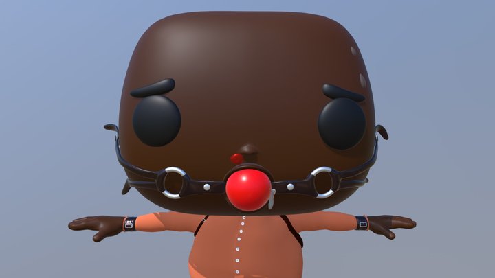 Marsellus Wallace Funko 3D Model