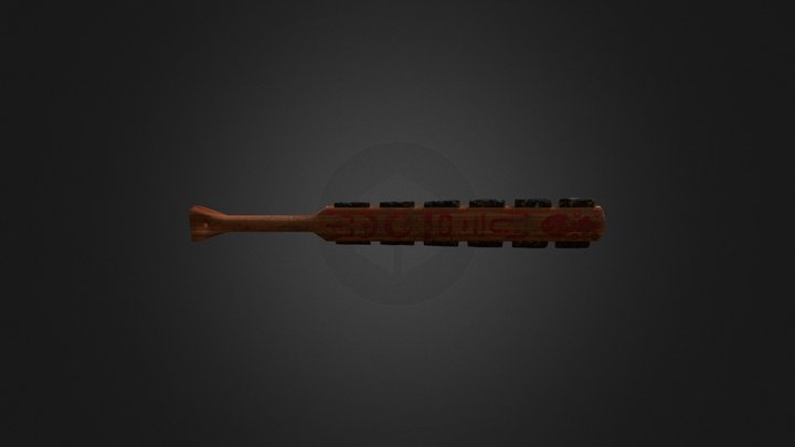 Macuahuitl 3D Model