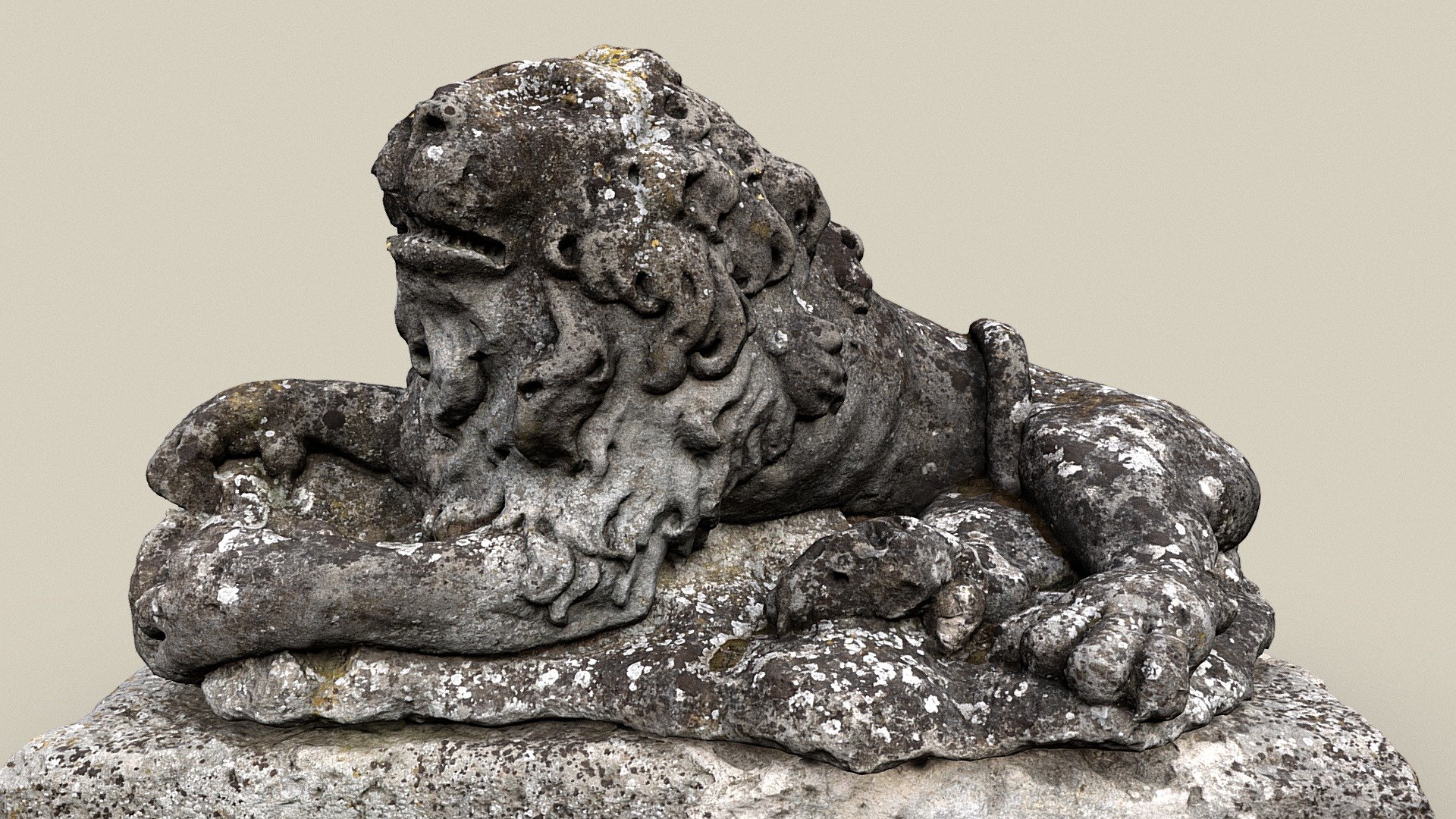 Löwe — Sketchfab embed 3D viewer