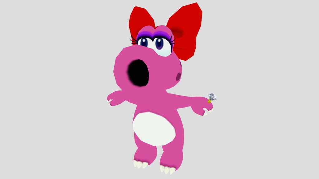 Mario Superstar Baseball - Birdo