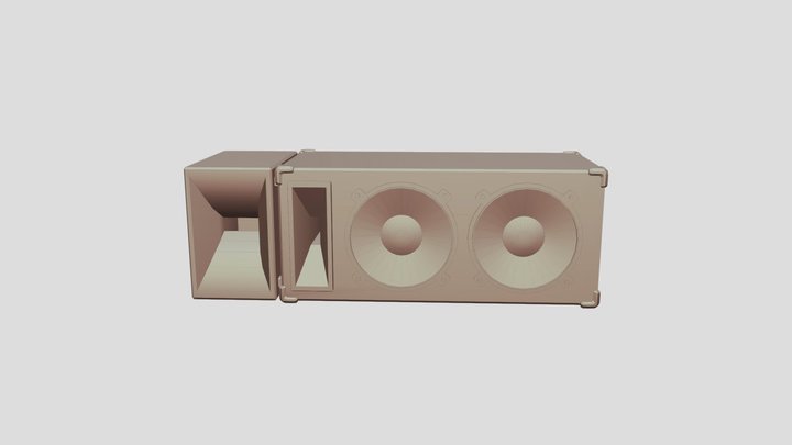 big speaker 3D Model