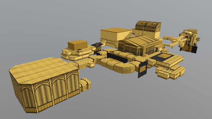 Bendy Chapter 4 Map (Part 2) 3D Model