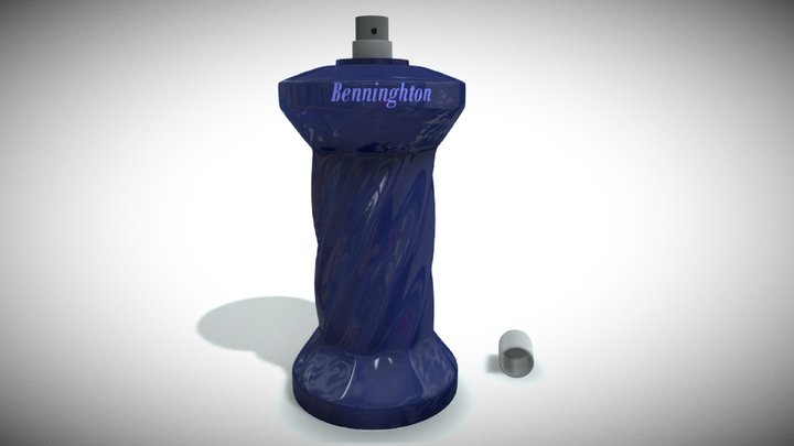 Man Benninghton Perfume 3D Model
