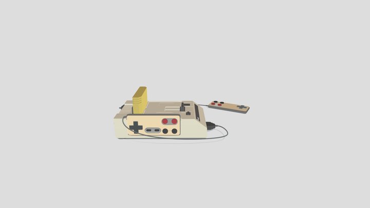XYZ/Detalization/ Dendy 3D Model