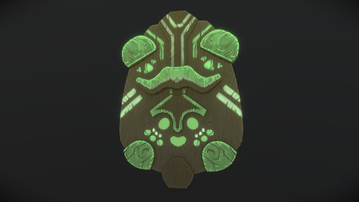SMITE - Conquest Year 10 - Verdant Spirit Totem 3D Model