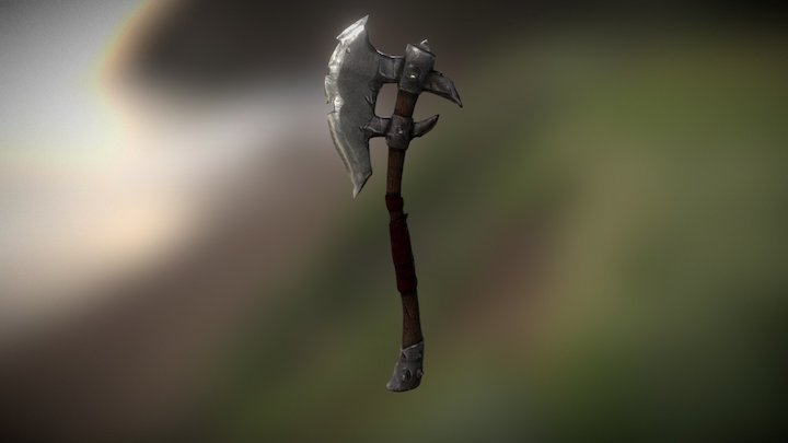 Large Axe 3D Model