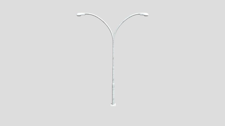 Street Lamp Post 3D Model