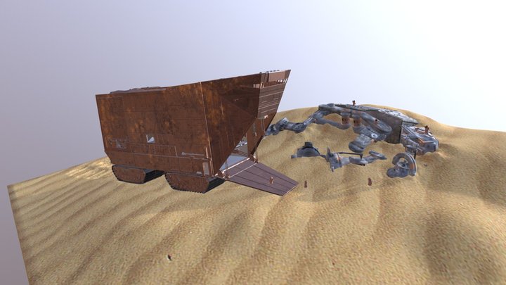 Jawa Sandcrawler 3D Model