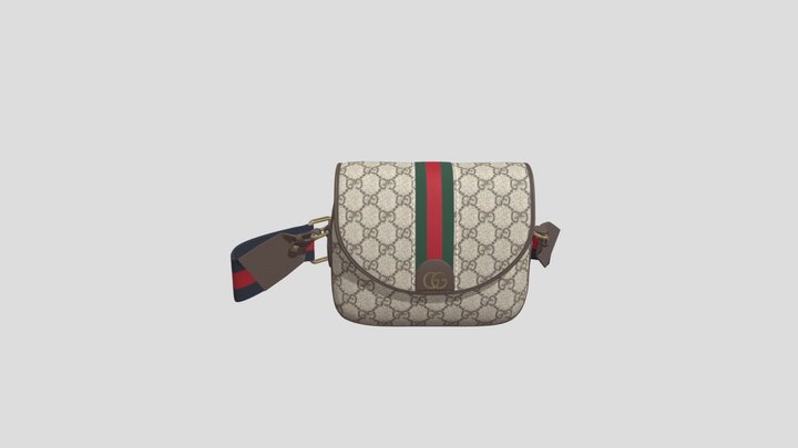 GUCCI BAG | REALISTIC 3D MODEL 3D Model
