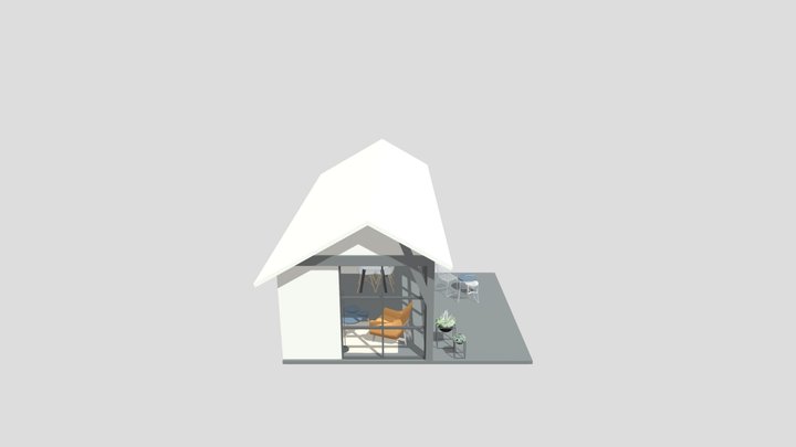Tiny+ Barn+02 3D Model