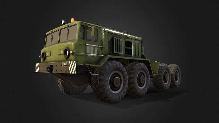 MAZ-537 3D Model
