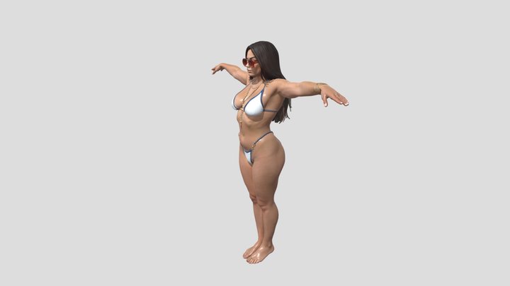 3D Bikini Model