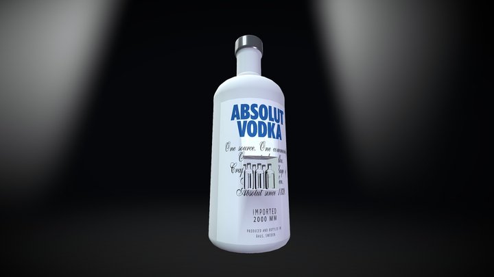Vodka 3D Model