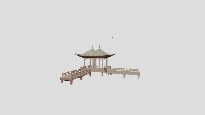 china pavilion 3D Model