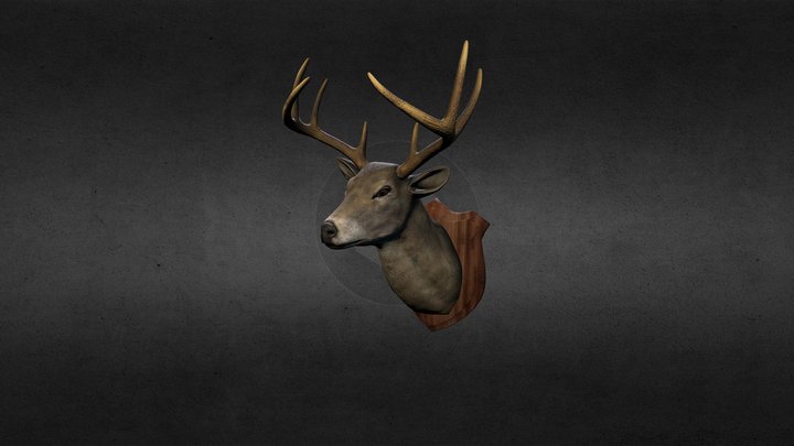 Deer Mount 3D Model