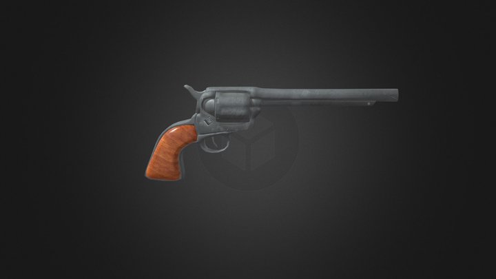 Revolver 3D Model