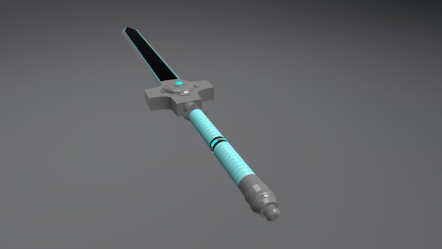 Si-Fi Sword 3D Model