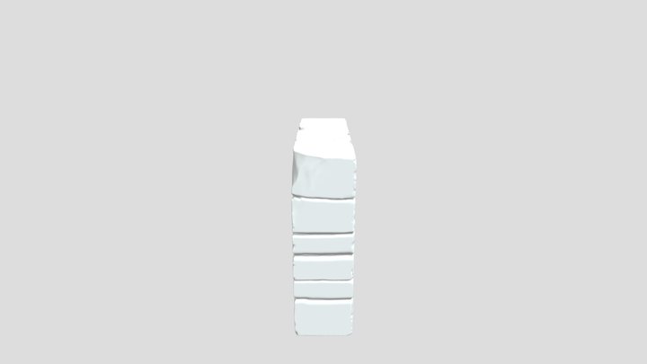 Ruin_wall 3D Model