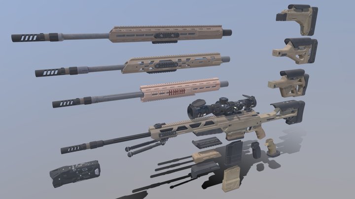 Call of Duty: Black Ops 7 - Hawker HX – Kostenloses 3D-Modell STL