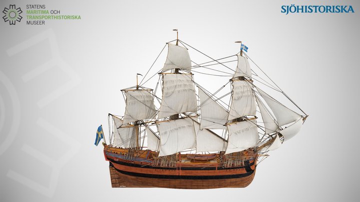 Sailing-ship 3D models - Sketchfab
