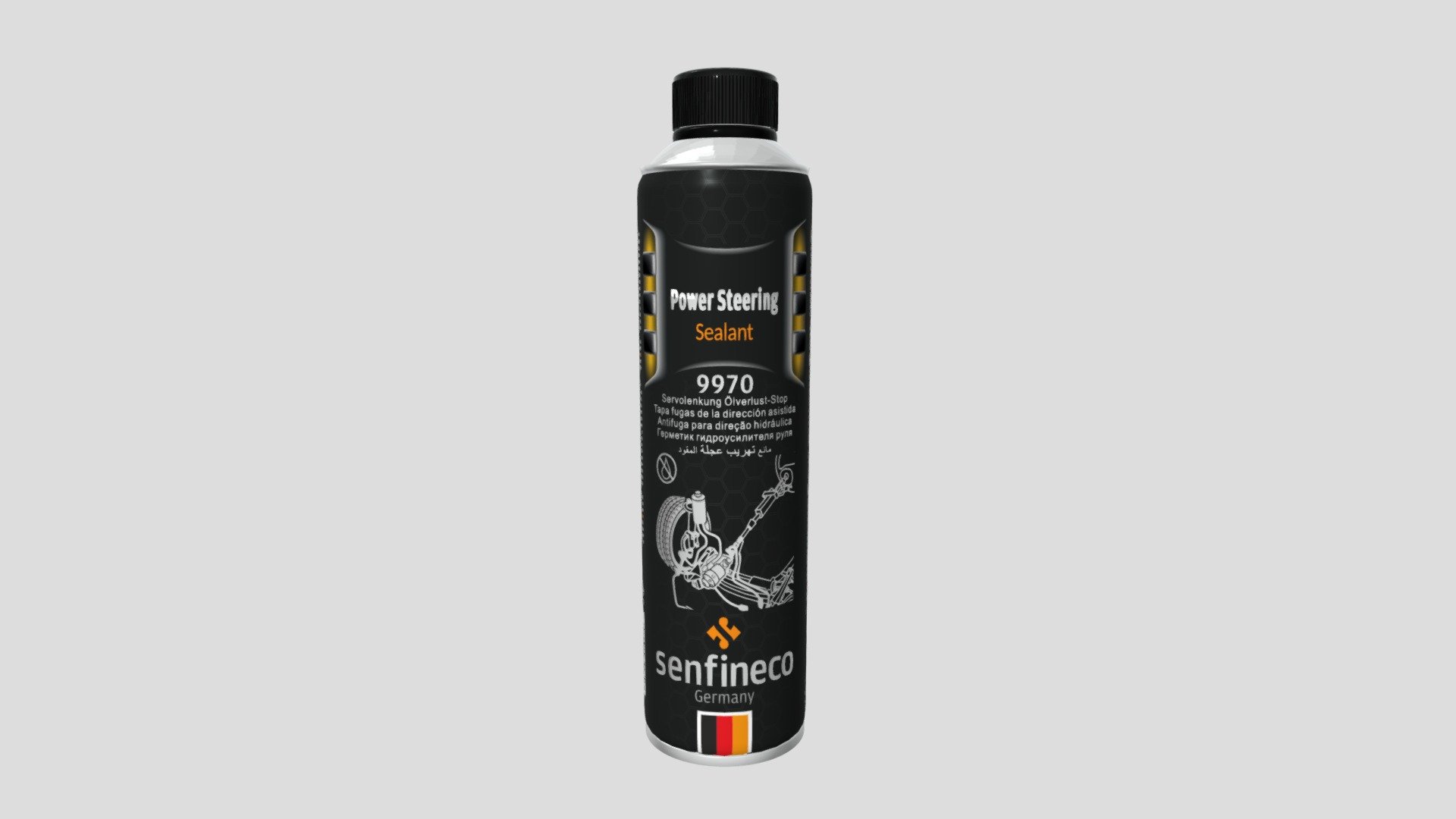 9970 Power Steering Sealant — Sketchfab embed 3D viewer