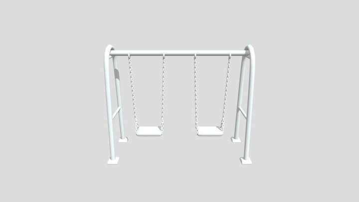 Swing Playground 3D Model for Architecture 3D Model