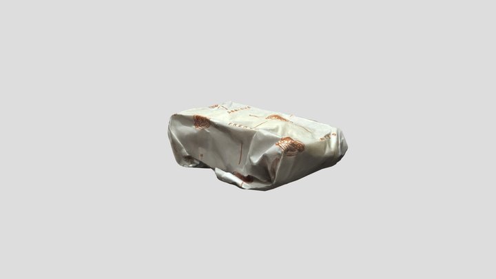 O'Tacos Fries Packaged 3D Model