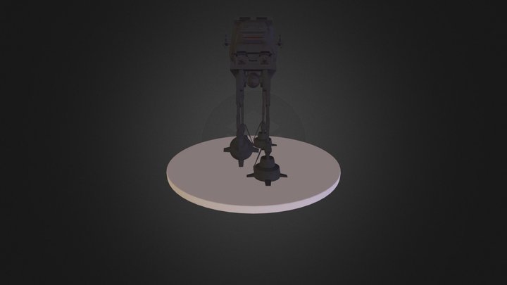 AT-AT Walker 3D Model