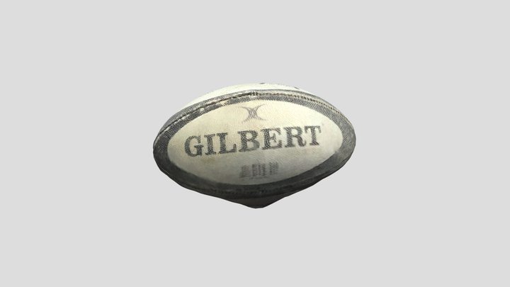 Rugby Ball 3D Model