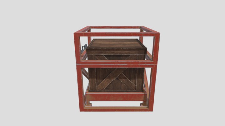 Time Crate Final 3D Model