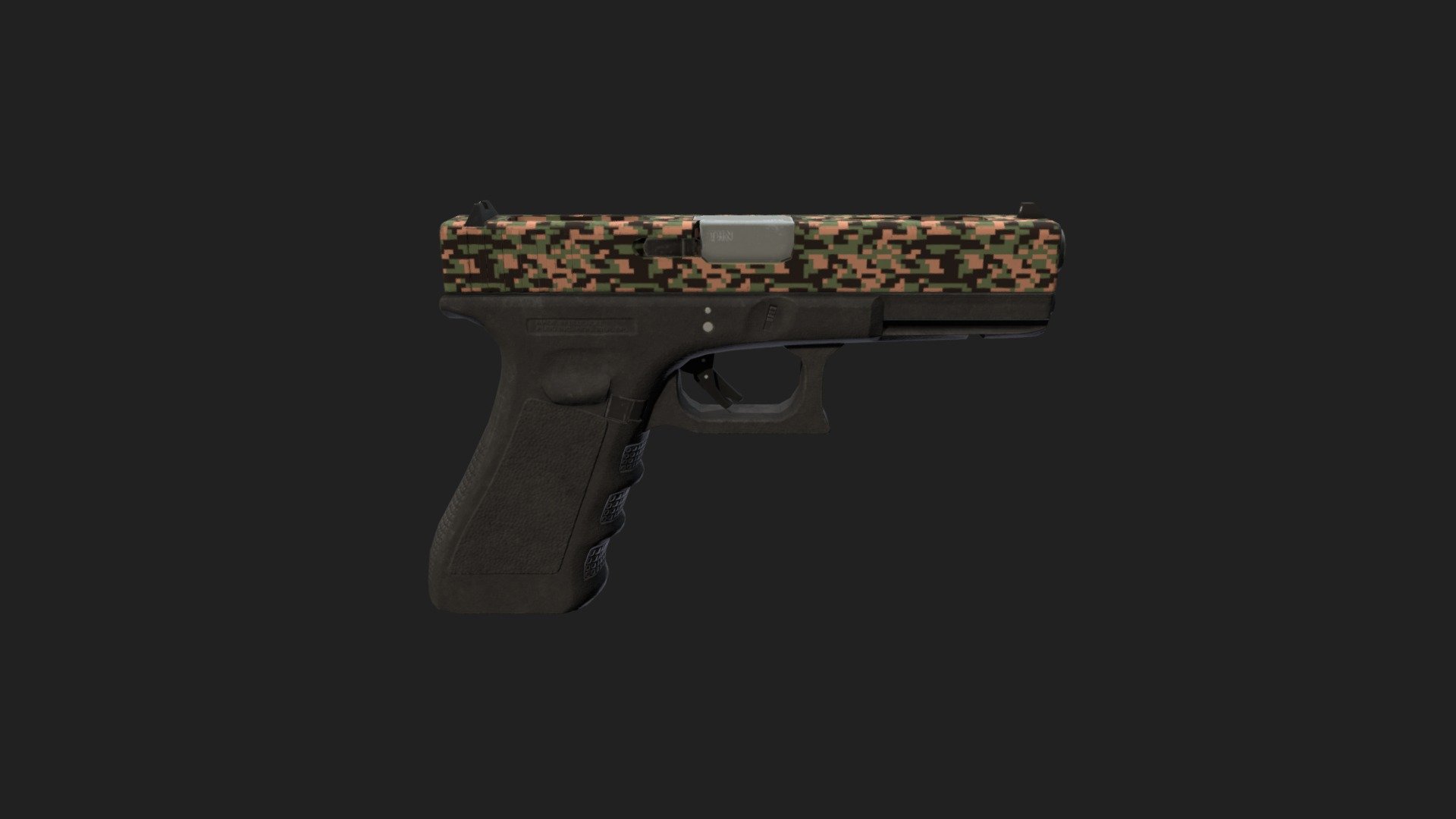 Pubg Jungle Digital P18c 3d Model By Skin Tracker Stairwave 2cf0d43