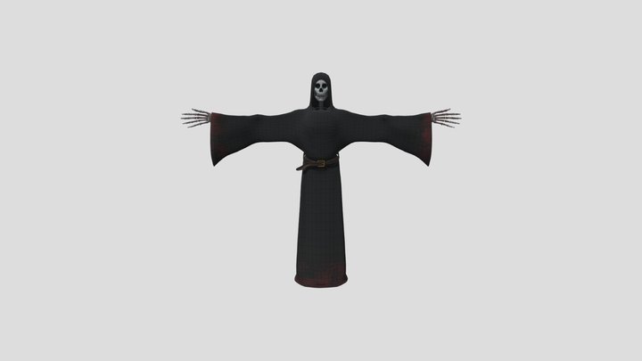 Organic Modeling: Grim Reaper 3D Model