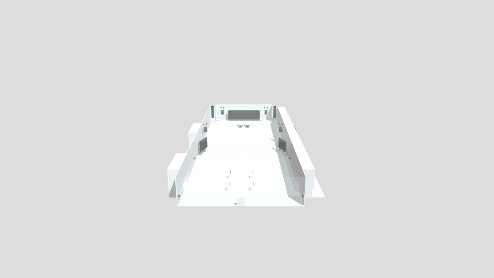3D-Ballroom - 3D model by NP77 [2cf32a9] - Sketchfab