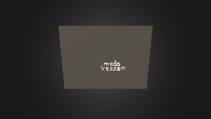 my logo :D 3D Model