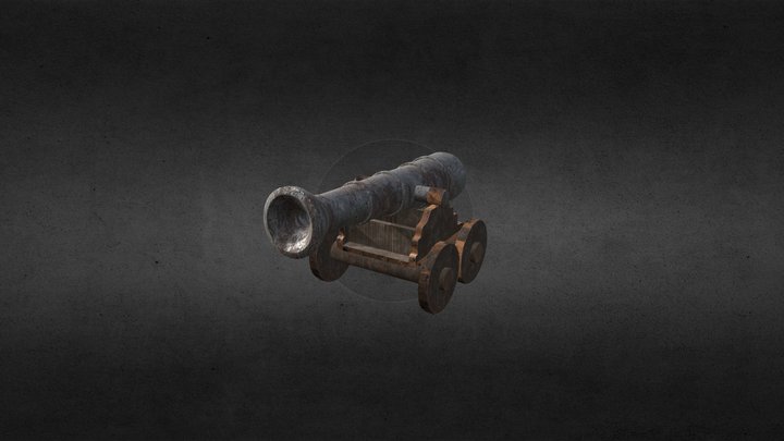 cannon 3D Model