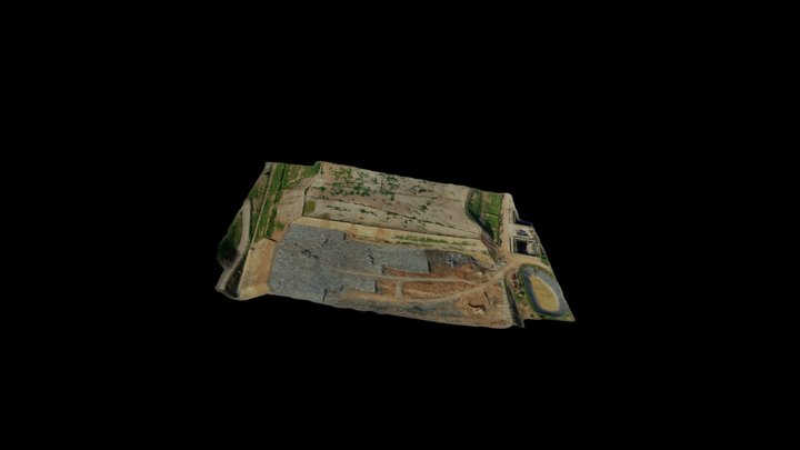 Waste Dump - Sardinia 3D Model
