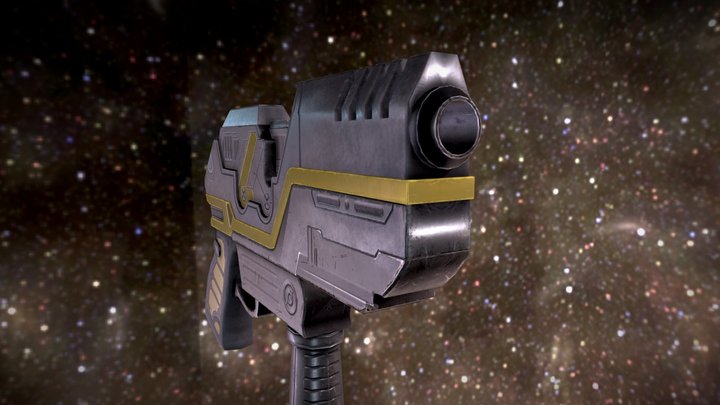 Zolz Mini K Gun 3D Model