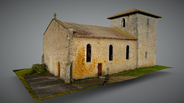eglise 3D Model